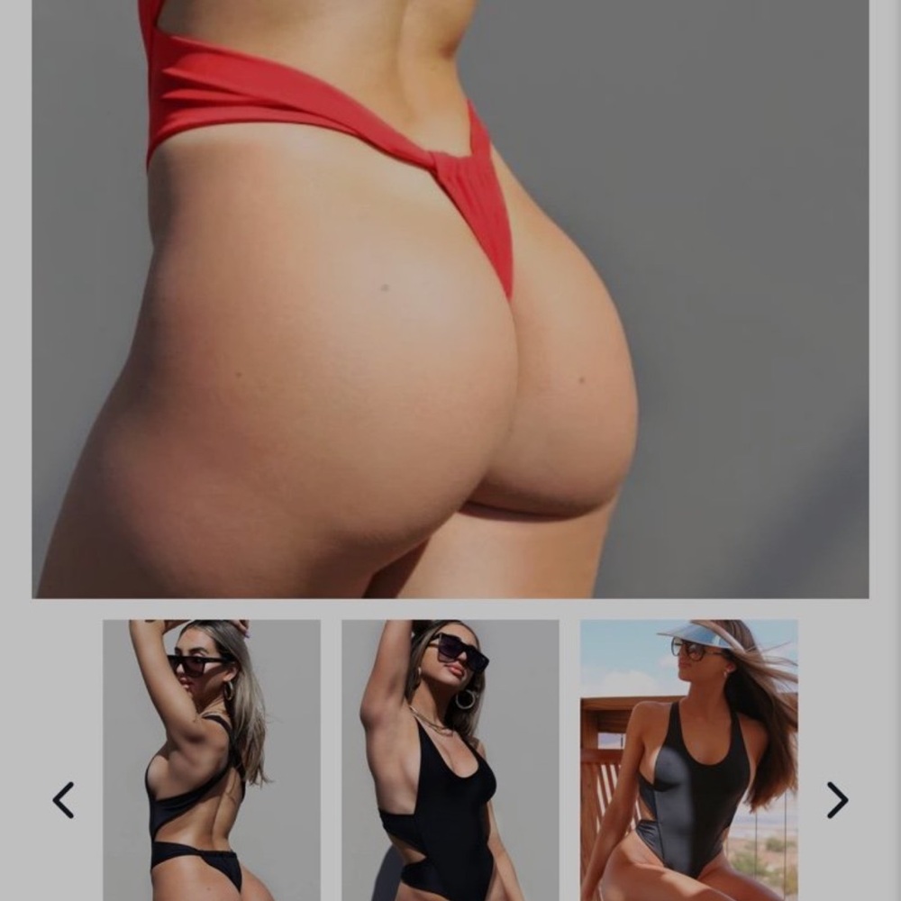 Forever Young Red Swimsuit